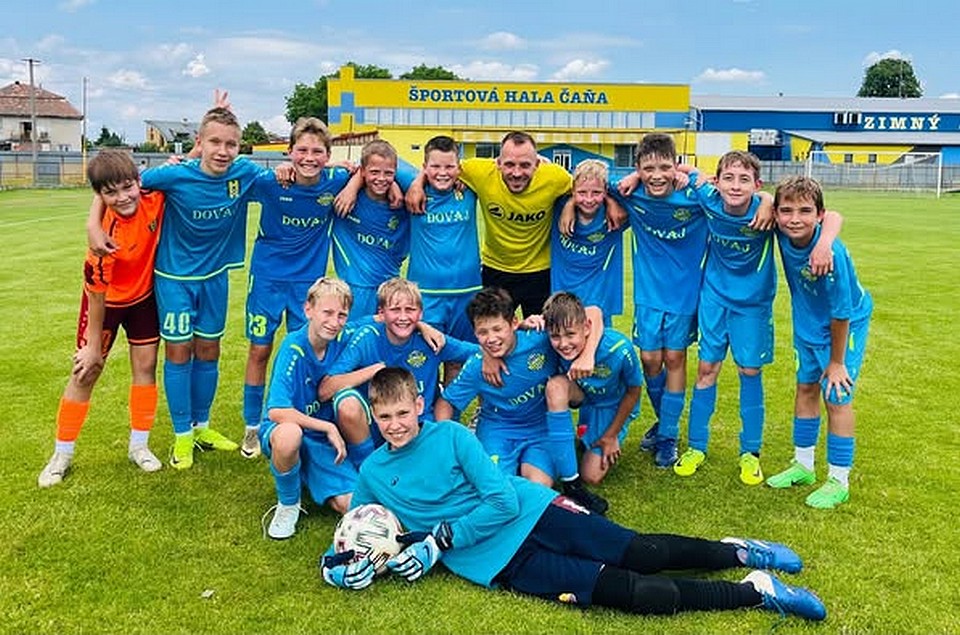 starší žiaci mfk roznava víťazi 3 ligy