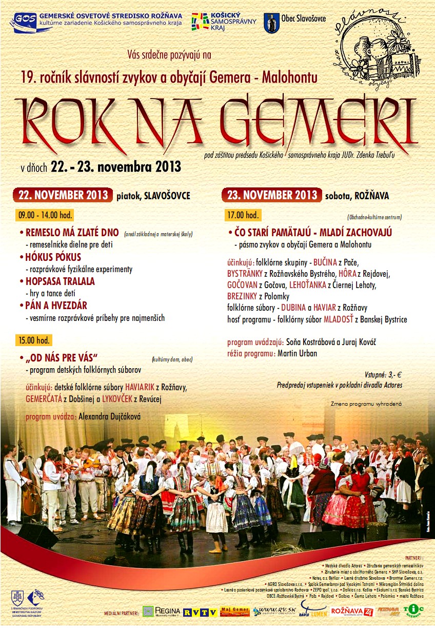 rok na gemeri 2013