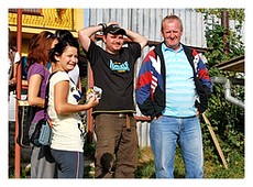 Na futbale v Rakovnici sa zišla celá rodina. 