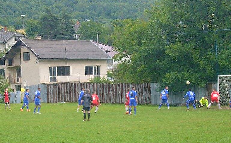 Z futbalov&eacute;ho turnaja v Rožňavskom Bystrom. Foto: Ivan Demjan, Facebook