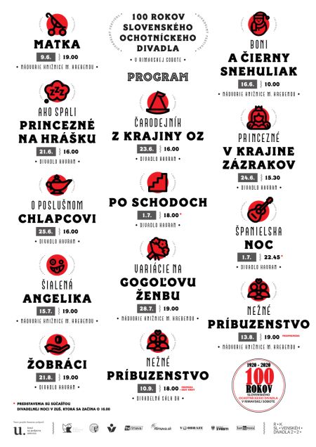 100 ROKOV plagát malý