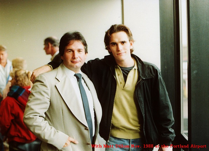 js 85 With-Matt-Dillon-Nov-1988-at-the-Portland-Airport