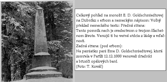 goldschmietdtovej pomnik a