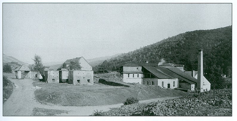 luc Železiareň v Lúčke koniec 19.stor rmini