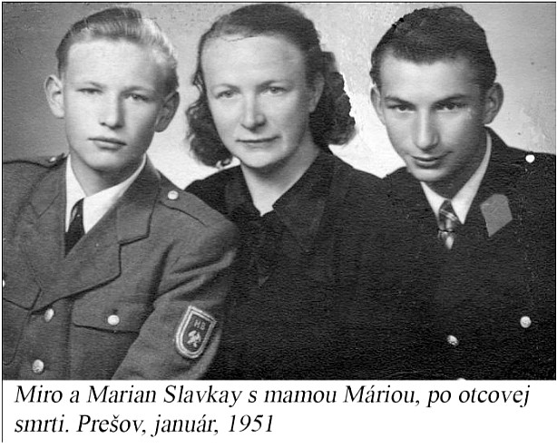 slavkay mama miro po otcovej smrti 1951