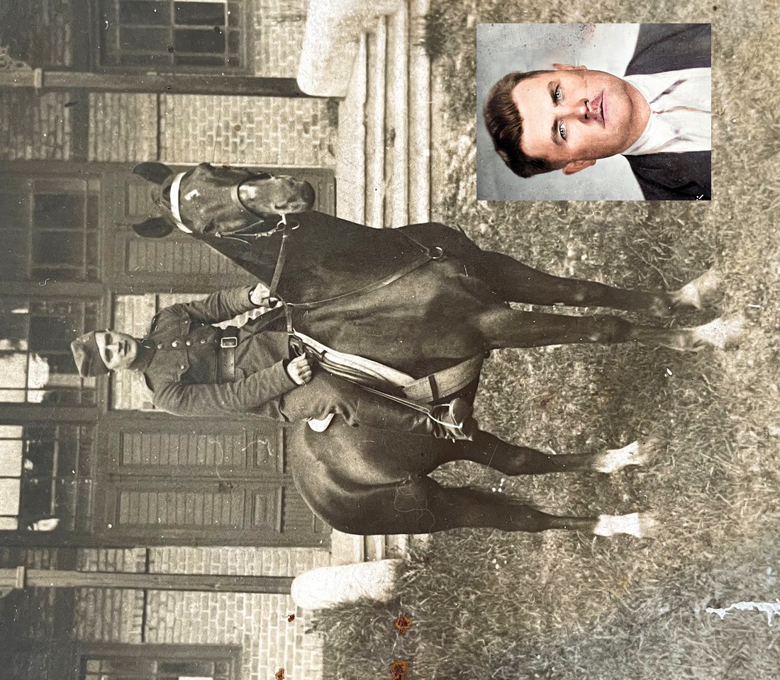 rb stari vojaci david ondrej na koni vojakportret od 1