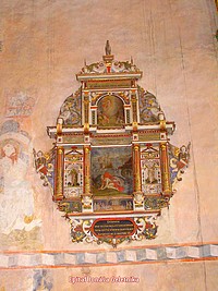 Epitaf Jonáša Gelitnika v evanjelickom kostole v Štítniku 