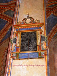 Epitaf Rebeky, dcéry Andreja Dubniczaya