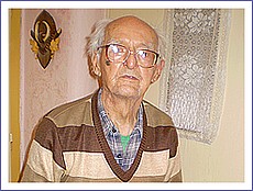 Ondrej Palička ako 88-ročný dôchodca. Foto: M. Sajenko