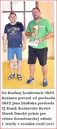 Dorast vitaz RB marek 1