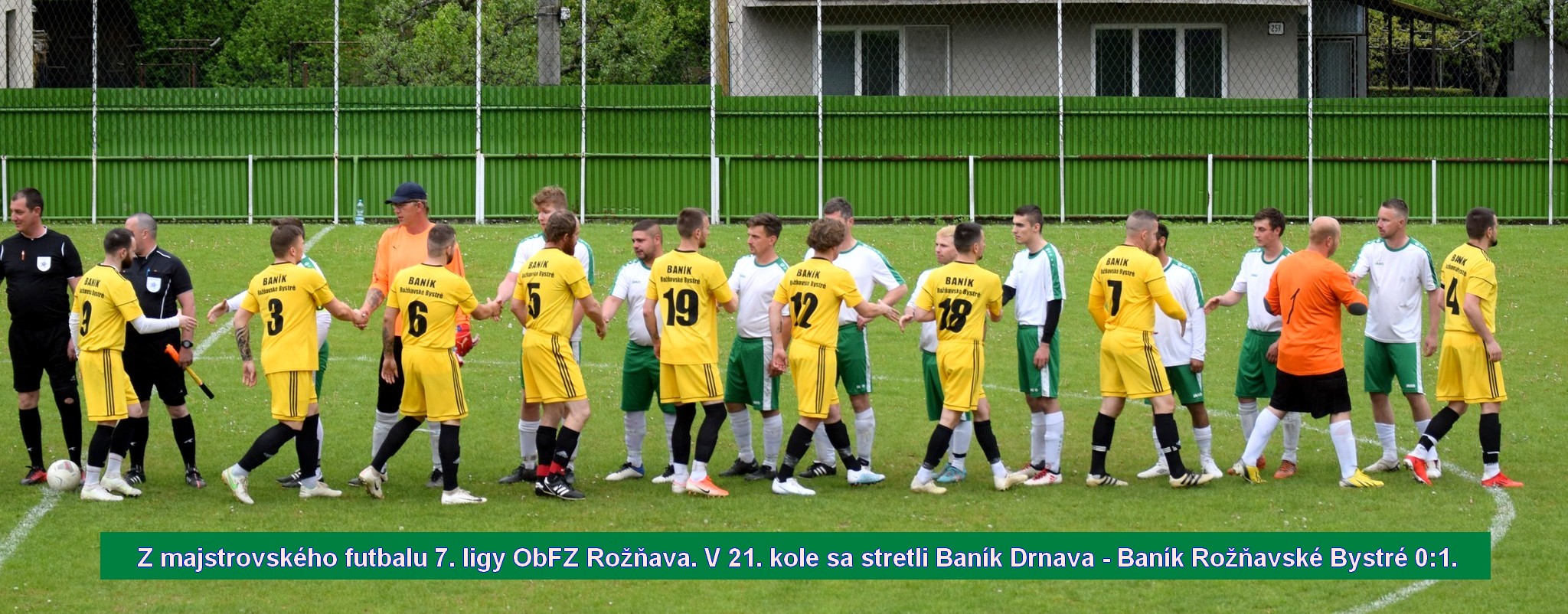 futbal drnava bystre uvod