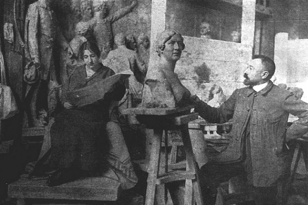Barnabás Holló (1865 – 1917), sochár z Gemera-Malohontu