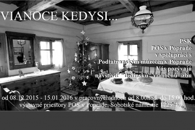 Podtatranské múzeum pozýva na podujatia, ktoré pripravili v predvianočných dňoch
