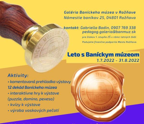 Leto s Baníckym múzeom v Rožňave