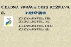 Úradná správa ObFZ Rožňava č. 31/ 2017-2018