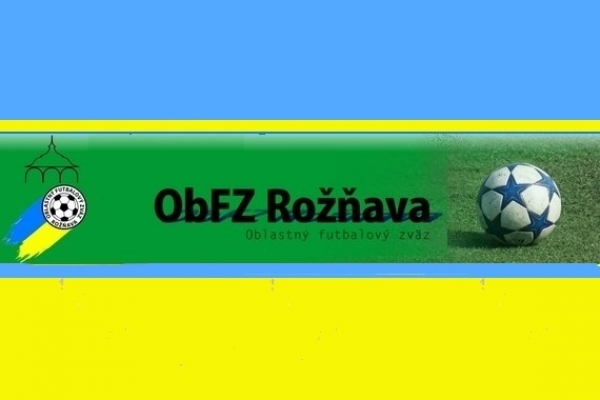 Úradná správa ObFZ Rožňava č. 25/2016-2017