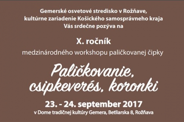 Umenie ukryté v paličkovanej čipke