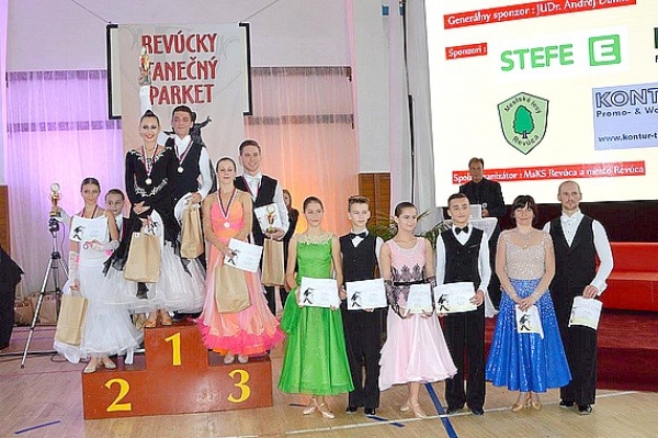 Revúcky tanečný parket o pohár viceprimátora mesta Revúca