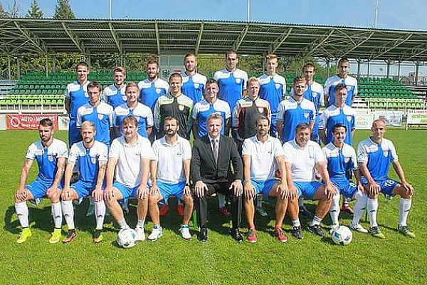 Futbalisti MŠK Rimavská Sobota na obrázku ešte ako účastník II. ligy ročníka 2016/2017. Teraz ako účastník III. ligy Stred. (2017/2018)