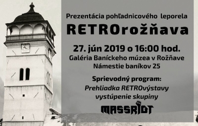 RETRORožňava na pohľadniciach