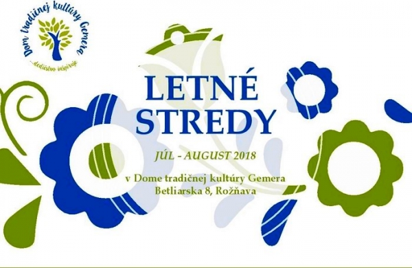 Letné tvorivé dielne pre verejnosť každú stredu v Dome tradičnej kultúry Gemera