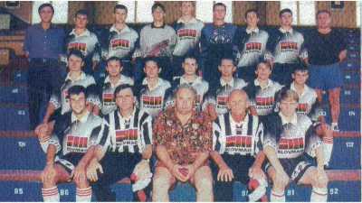 Mužstvo v ročníku 1998 / 1999, zdroj: Adrián Szaniszló