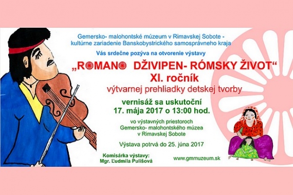Opäť pripravujú výstavu detských výtvarných prác pod názvom „ROMANO DŽIVIPEN - RÓMSKY ŽIVOT“