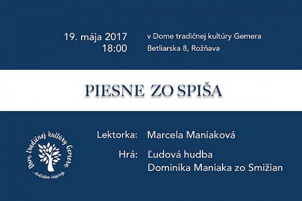 Spevácke domy na Gemeri obohatia Piesne zo Spiša a Mária Maniaková