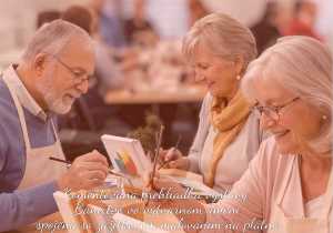 Čas pre radosť v Galérii Baníckeho múzea v Rožňave, určený najmä seniorom