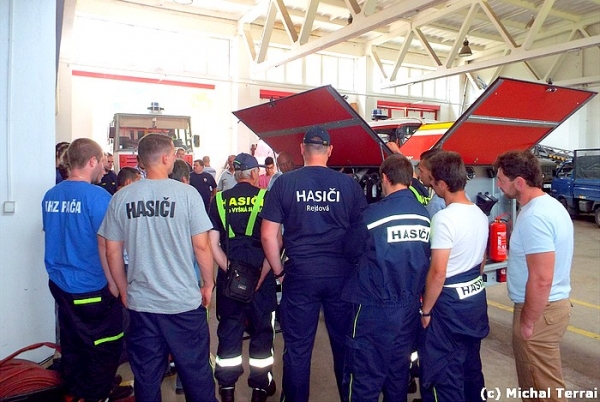 Školenie strojnej služby pre členov DHZO okresu Rožňava
