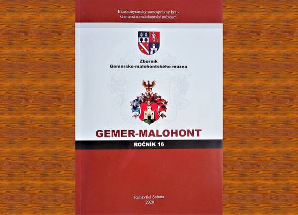 Vydali už 16. ročník zborníka Gemersko-malohontského múzea GEMER-MALOHONT