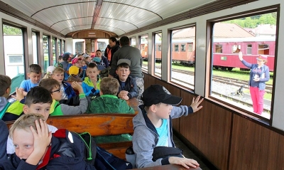 Naša cieľová zastávka bola dedinka v srdci Národného parku Nízke Tatry Bystrá