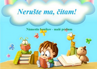 Keď nás rozprávky obohacujú aj čítaním na námestí