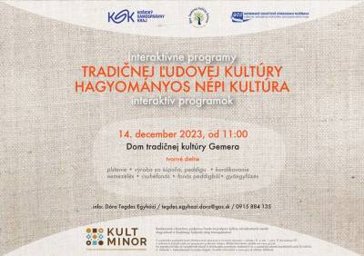 Interaktívne programy tradičnej ľudovej kultúry pre národnostné menšiny