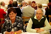 Na predvianočnom posedení seniorov v Rudnej pozdravili aj tohtoročných jubilantov