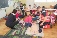 Mladí záchranári v Základnej škole Jana Amosa Komenského