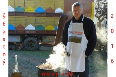 Šťastný nový rok 2016 vám všetkým želá Maj Gemer