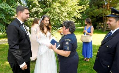 Boli sme na hasičskej svadbe