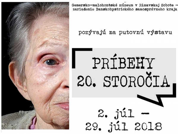 V Rimavskej Sobote otvoria výstavu Príbehy 20. storočia