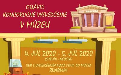 Deti s vysvedčením majú vstup do múzea zdarma