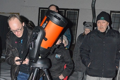 Nový ďalekohľad Celestron NexStar 8SE v rožňavskej hvezdárni.