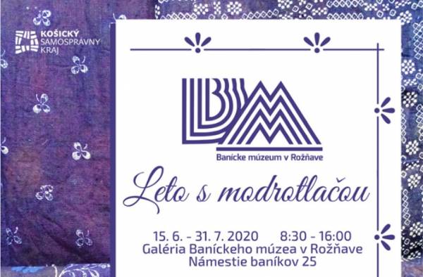 Banícke múzeum pripravilo pre rodiny s deťmi leto s modrotlačou