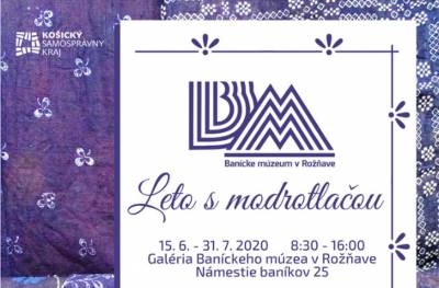 Banícke múzeum pripravilo pre rodiny s deťmi leto s modrotlačou
