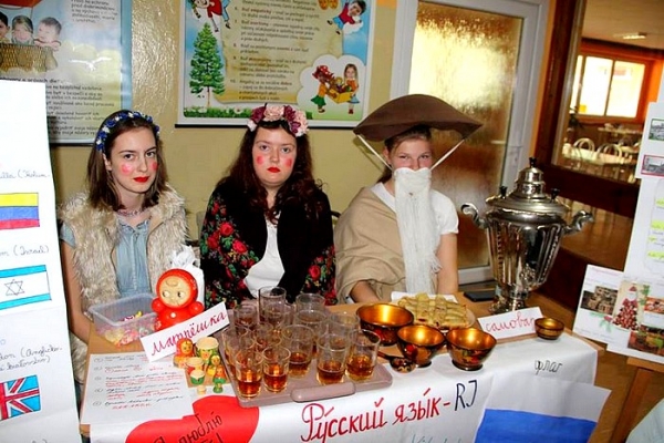 Jazykový veľtrh v ZŠ J. A. Komenského