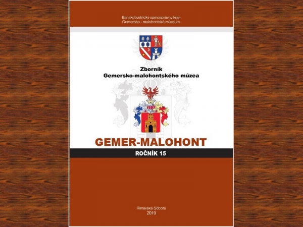 O čom píše Zborník Gemersko-malohontského múzea v 15. ročníku