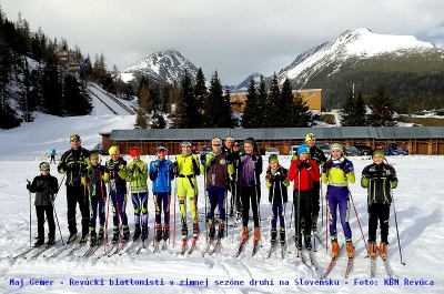Revúcki biatlonisti v zimnej sezóne medzi slovenskými klubmi obsadili úžasné druhé miesto