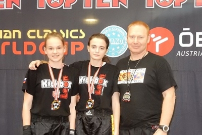 Kickboxerky z Revúcej na jednom z najväčších svetových pohárov v Innsbrucku