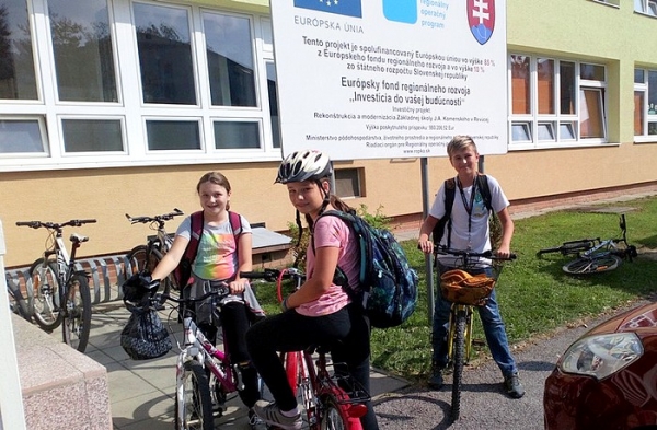 Týždeň mobility – týždeň v pohybe v ZŠ J. A. Komenského