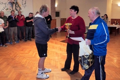 Stolnotenisový turnaj O pohár starostky obce Honce v novom roku v réžii Ferenca Ambrusa