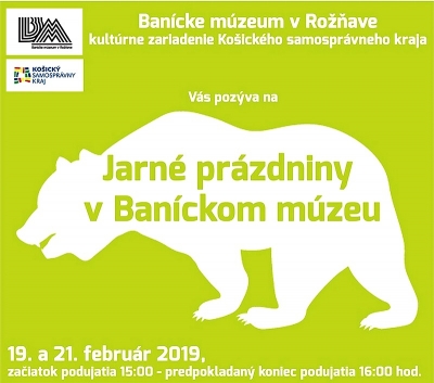 Jarné prázdniny pre prázdninujúcich žiakov v Baníckom múzeu